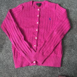 Mini-Cable Cotton Cardigan