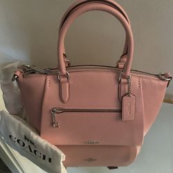 New!!! Coach Pink Satchel/crossbody