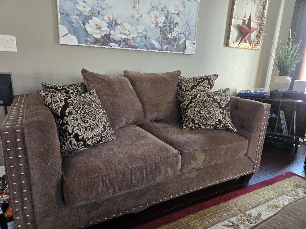 Sofa, Loveseat, Oversized Chair, and Ottoman