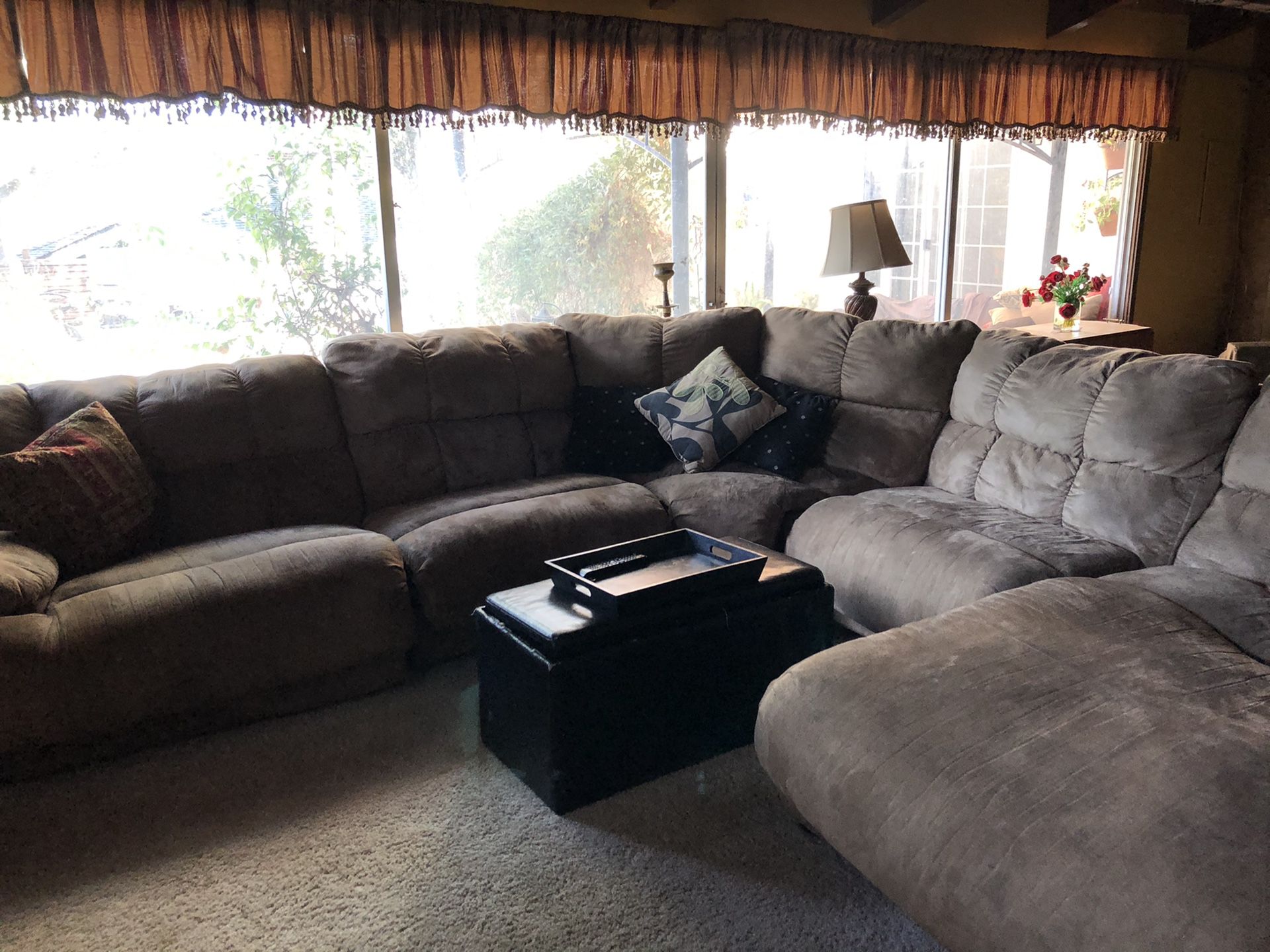 3 part Sectional couch. 9’x9’