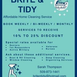 Tri-Cities Cleaning Service Holiday Special!!