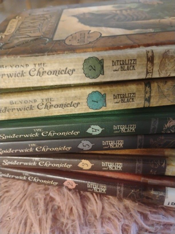 Spiderwick Books Hardcover (1, 2, 3, 4, 5 And 2, )
