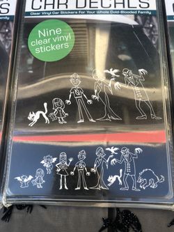 Halloween  Family Stickers 