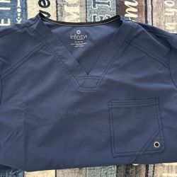 Cherokee Infinity Men’s Blue Scrubs Set. 