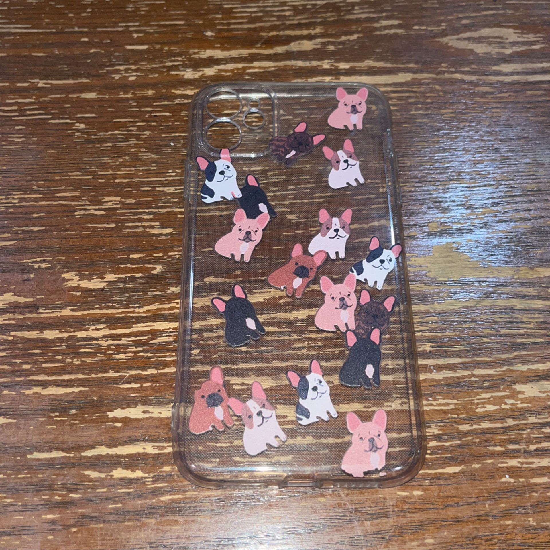 iPhone 11 Clear Frenchie Case