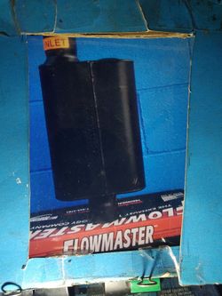 FLOWMASTER 40 series Installed ELMOFLES