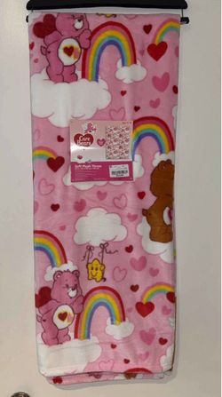 Care Bears valentines blanket