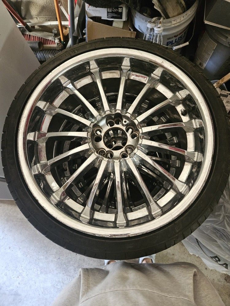 20 inch Rims and tires.