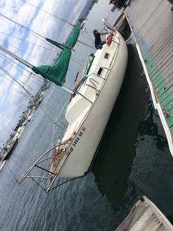 Cal 24 sailboat