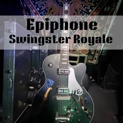 Epiphone — 2012 — Swingster Royale — Trans Black Sparkle
