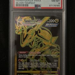 2022 Silver Tempest Rayquaza Psa 8
