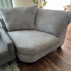 NEW Sofa Curved (Living Spaces)