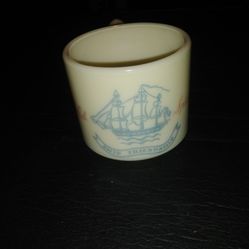Vintage Old Spice Friend Ship Shaving Cream Cup