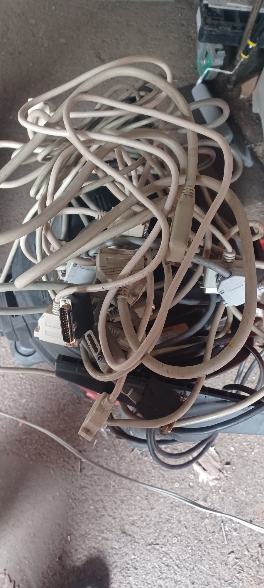 Old Computer Cables