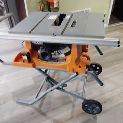 Ridgid table saw stand
