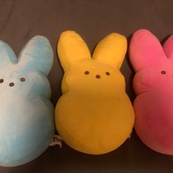 Squish Mellows And Peep Pillow      Read Description