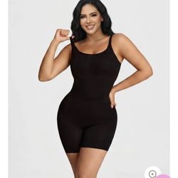 curveshe One Piece Shapewear Bodysuit Black M Lift Support Slimming Tummy