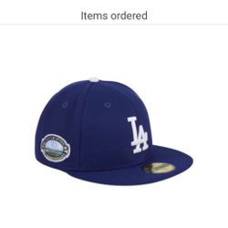 Los Angeles Dodgers 50th Anniversary Patch Hat Club exclusive