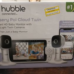 Hubble Connected Nursery Pal Cloud Twin 