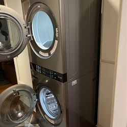 LG  Stacked Washer & Dryer