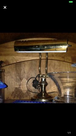 Vintage Desk Lamp Collectible