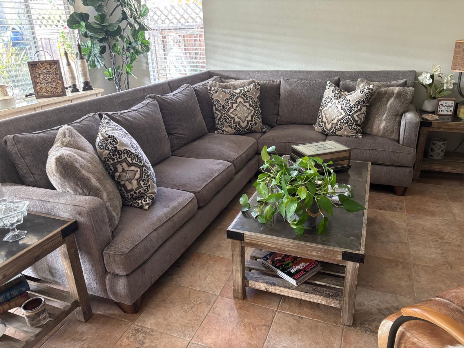 John Michael Designs Sectional Coffee End Tables