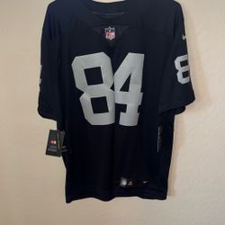 raiders football jersey brown large size 