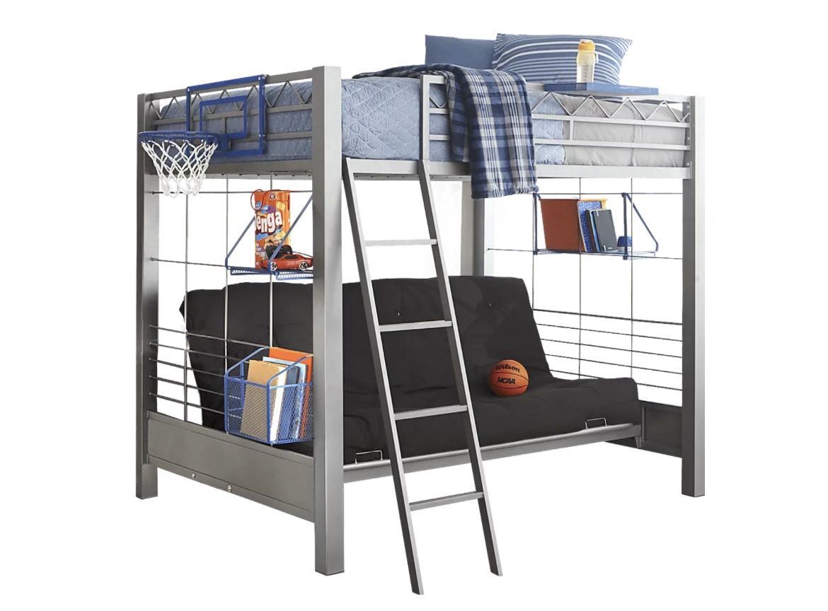 Bunk Bed With Futon