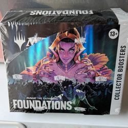 Magic The Gathering Foundations Collector Booster Box Display MTG
