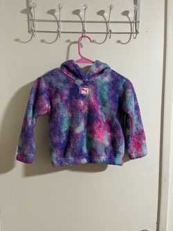 Girls Purple Tie Dye Pullover size 5