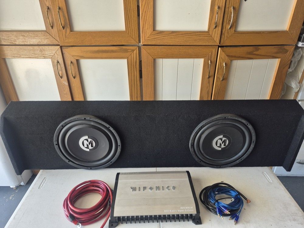 Subwoofer Box With 12" MEMPHIS
