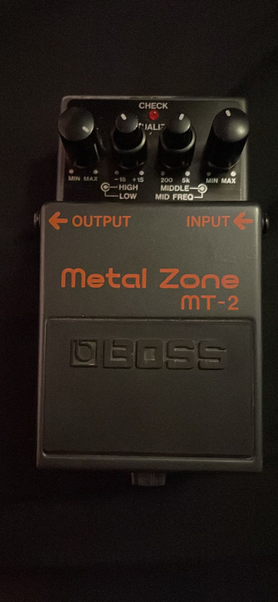 BOSS MT-2W Metal Zone Waze Craft Distortion