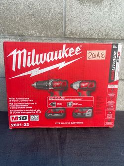 Milwaukee M18 Compact 2-Tool Combo Kit 2691-22