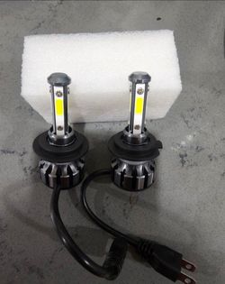 Bright 4 Side Mini LED Lights H7 Clear White LED Lights. 6000k.