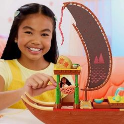 Disney Moana 2 Moana’s Adventure Canoe Playset 