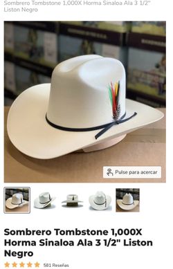 Tombstone 1,000x 7 3/8 Sombrero