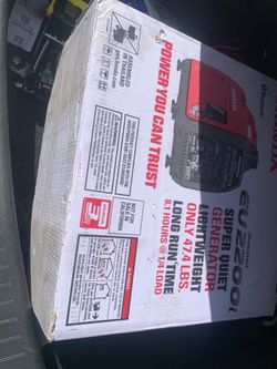 Honda eu2200i generator