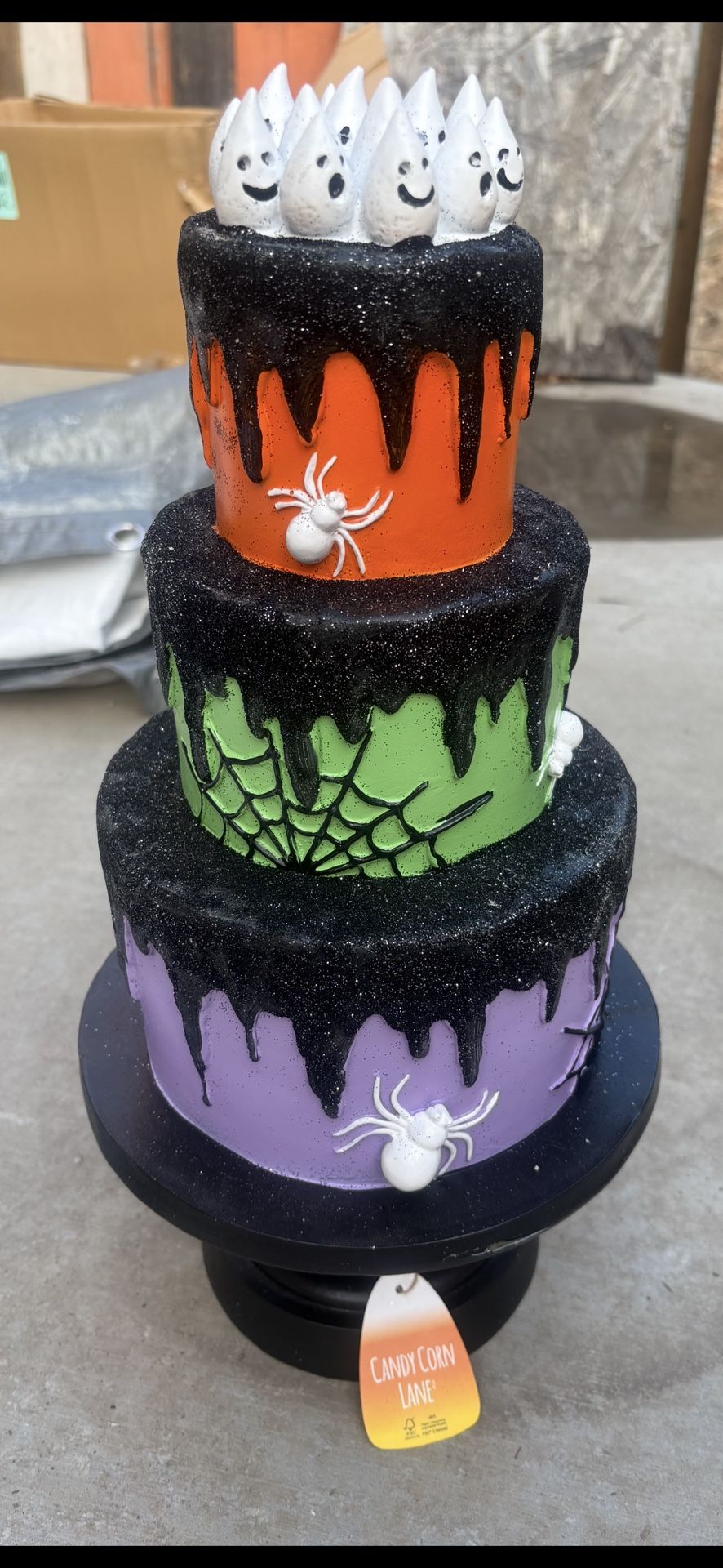 Faux Halloween Cake