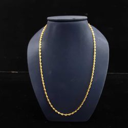 Rope Chain - Yellow Gold 14k (.585) 3 grams 20 inch