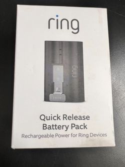 Ring Battery New