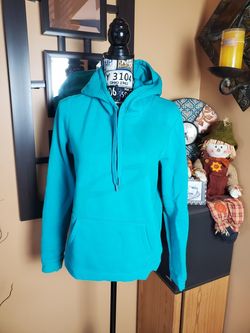 UNDER ARMOUR ALL SEASON GEAR TEAL HOODIE!
