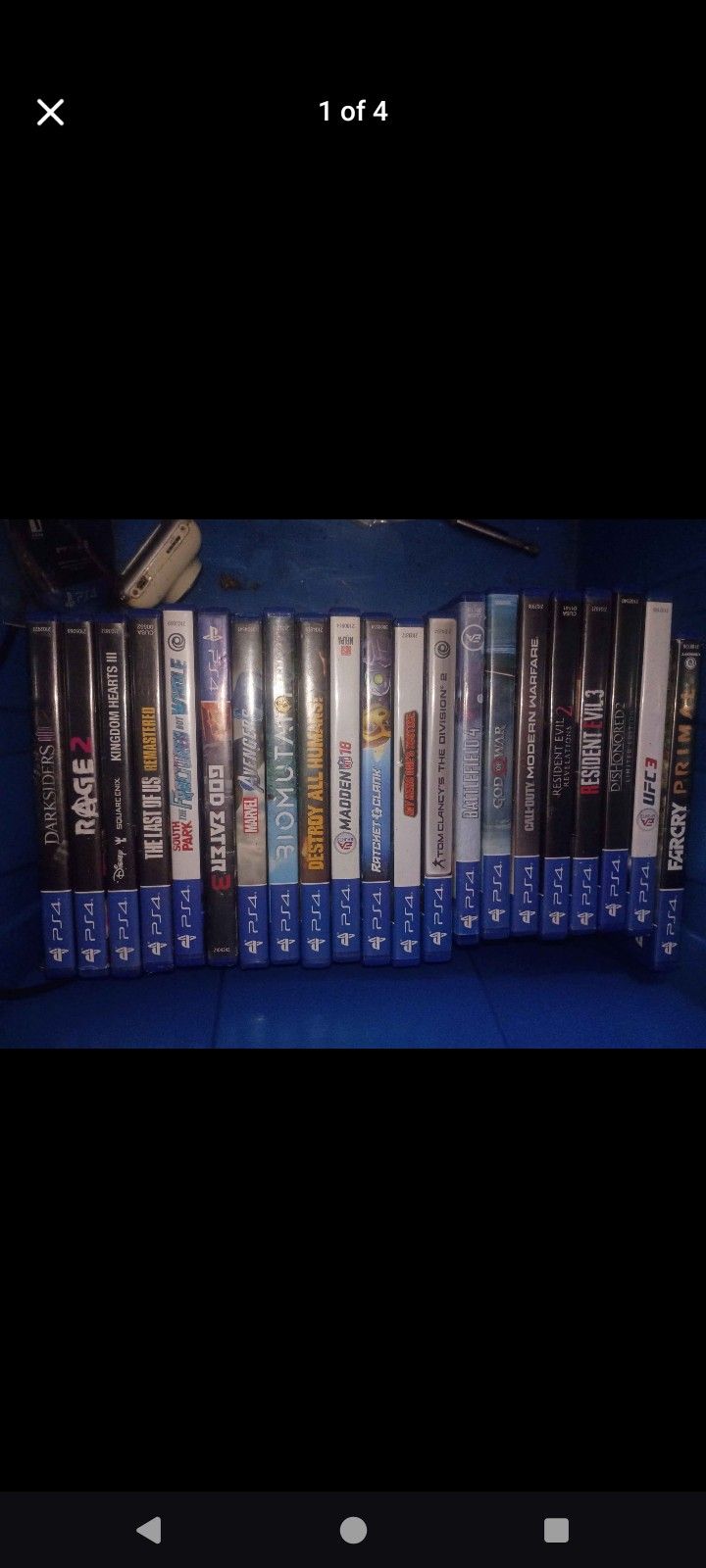 $15 Each PS4 Games