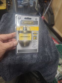 New Deadbolt Kit
