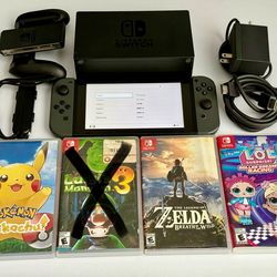 Nintendo Switch + 3 Games