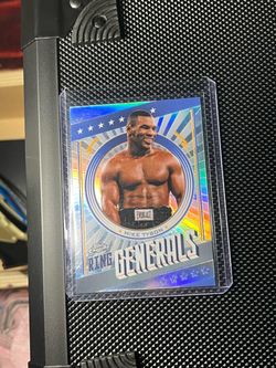 Topps Chrome Mike Tyson Ring Generals Card refractor