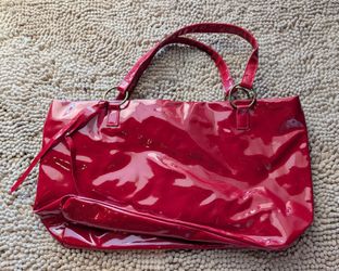 Vintage Neiman Marcus Red  Shoulder Bag
