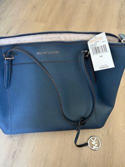 New MK navy tote