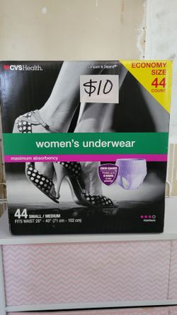 CVS Health Women's Incontinence Underwear 44-Count S/M