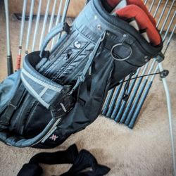 Golf Clubs And Bag