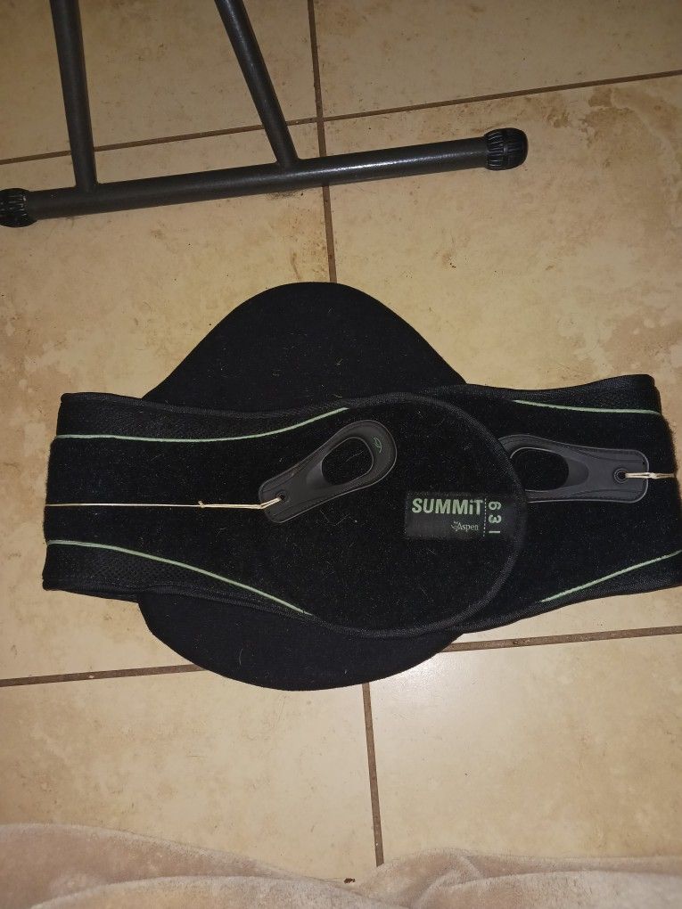 Summit Back Brace Model 631 Cost 269.00